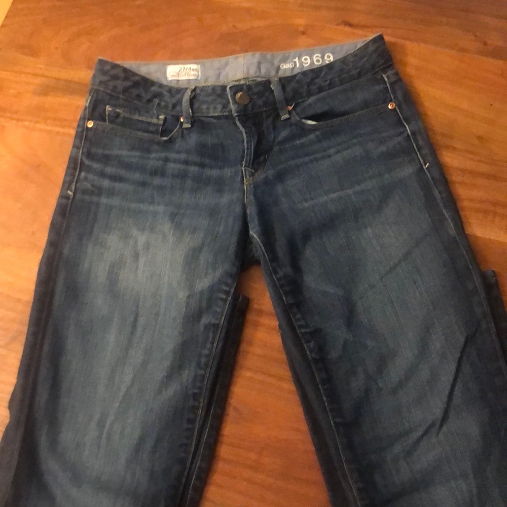 Gap boot leg jeans